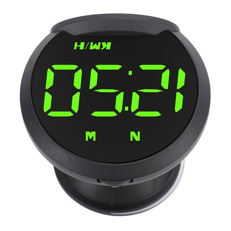 GPS HUD Speed Direction Driving Distance Overspeed Alarm Multifunctional Universal