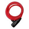 Candado Llave Cadena Para Bicicleta Alta Seguridad 8x1500mm (Rojo)