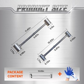 205 COLLINS 2025 NEW Hinge Adjustment Tool,Easy and Efficient Hinge Hole Adjustment Wrench，14-25 mm Door Hinge Adjustment Tool，Door Hinge Repair Tool for Various Door Hinge Gaps (0.3-0.75IN)