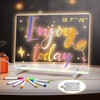 Led Drawing Board for Kids, LED Note Board with Colors,Doodle