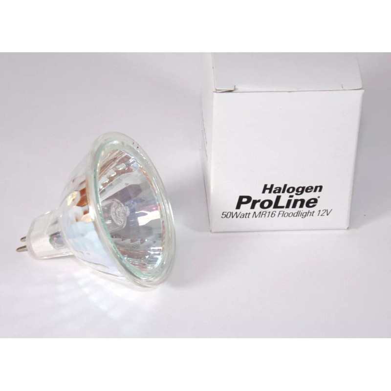 General Electric GE MR16 ProLine50 Flood Lamp Bulb Q50MR16/FL/PRO 50W,