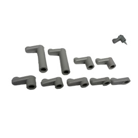 Window Screen Clips "Gray” Plastic (Choose Your Size! /Size Run Flush up to 1-3/16” Offset) New or Replacement (10 Pack with All Needed Hardware Included) by E.H.C. (1/16" Offset)