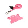 Lanyard for Neck Strap with Safety Breakaway and Metal Clip