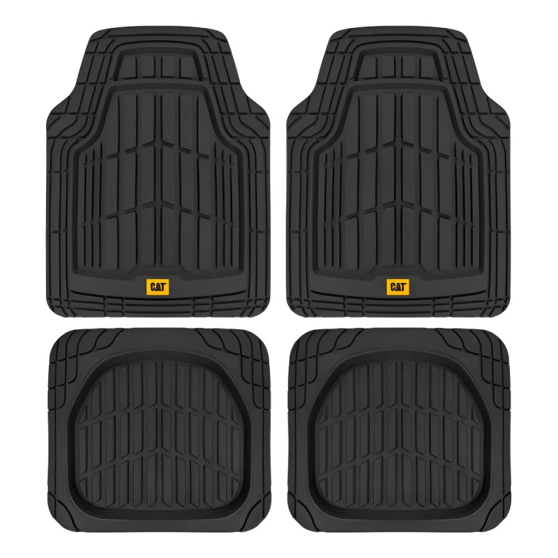 Tapetes Caterpillar 4 Piezas Chevy Silverado 1500 2014 Negro