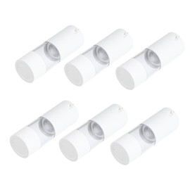 Healvian 6Pcs Travel Pump Bottles Refillable Cosmetic Dispenser for Lotion Cream and Liquid for Home Office and Outdoor Use