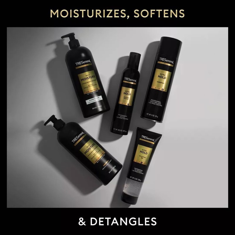 TRESemmé Hair Gel, Sculpting, Extra Hold, 3-Pack + Keratin Repair