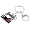BONSNY Enamel Metal Novelty Sewing Machine Key Chains For Women
