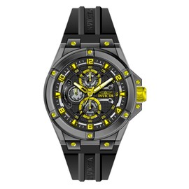 Invicta Racing Men 46mm Plastic Black Black dial VH67 Quartz