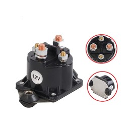 89-817109A1 89-817109A2 89-817109A3 Starter Solenoid Relay Compatible with Mercury Outboard 40 50 75 90 120 135 225 250 150 175 200 225 250 HP 12V 4 Terminal