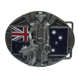 LKMY Vintage Men's Indian Belt Buckle Western Belt Cowboy Belt Buckle for Men - d