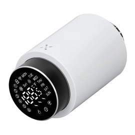 Thermostatic Radiator Valve, 7 Days Programmable APP Control Temperature Control Valve, Smart Thermostatic Valve for Heat Dissipation of Water Heating and Geothermal Control Valve