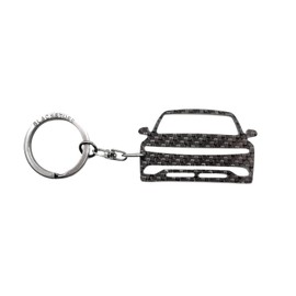 BlackStuff Carbon Fibre Black Keyring Compatible with Ioniq 5 BS-1079, black