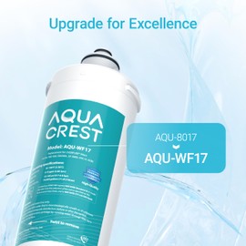 AQUA CREST H-104 19000 Gallons, Replacement Cartridge for Everpure H-104, EV961211, EF-3000, PBS-400, OW200L, 6TO-BW, MR-100, MR-225, EV9262-71, EF9857-00, 0.5 Micron, Pack of 2
