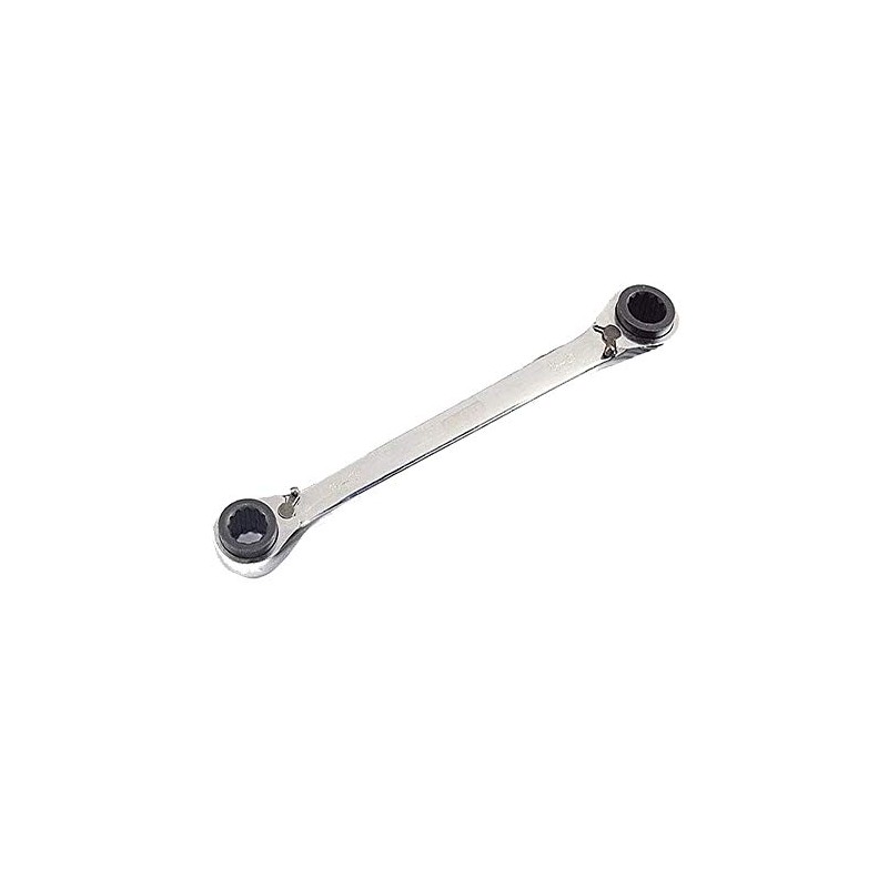 4 in 1 Reversible Ring Ratchet Spanner Multi-Purpose Twin Ended