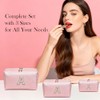 Bolsas de cosméticos, Rosa, Estilo elegante