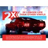 ColorFusion PPF by VViViD, Gloss Sinister Red Dry Apply PPF