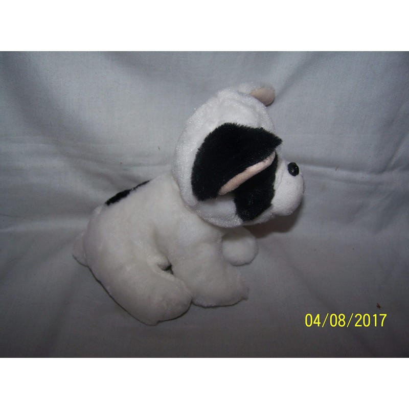 Ty 41203 Marcel – Dog White/Black, 15 cm, Beanie Babies