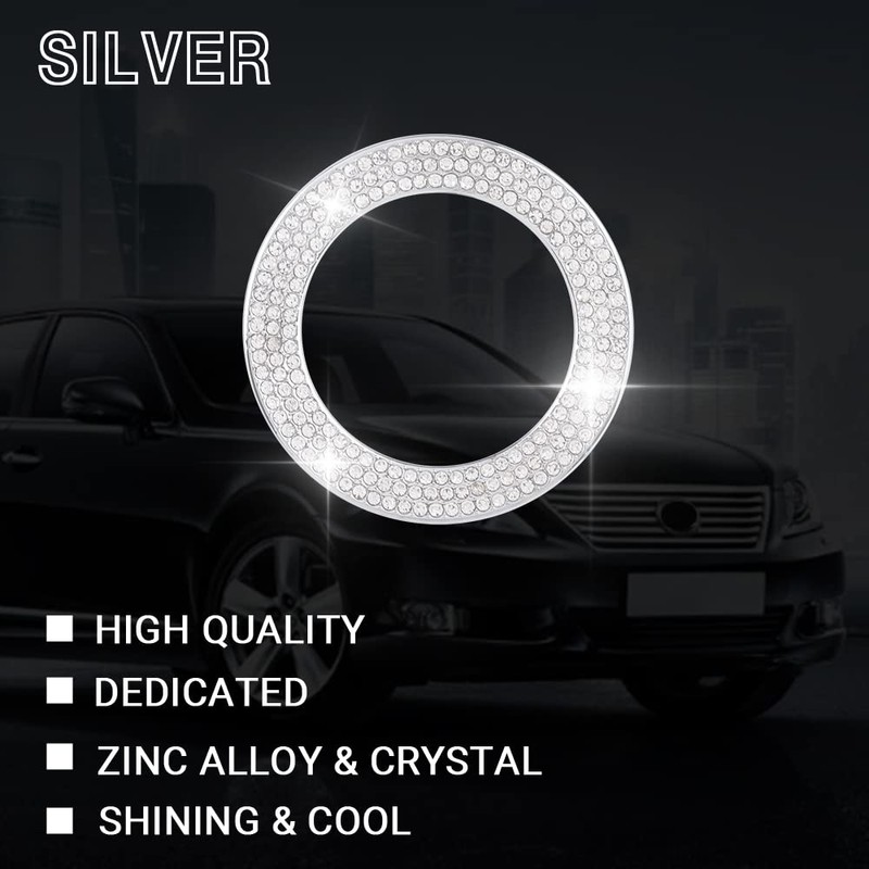 1797 for VW Volkswagen Beetle Accessories Bling Steering Wheel Emblem