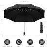 NOVANGUA Paraguas Plegable Manual con 8 Varillas de Acero, Unisex