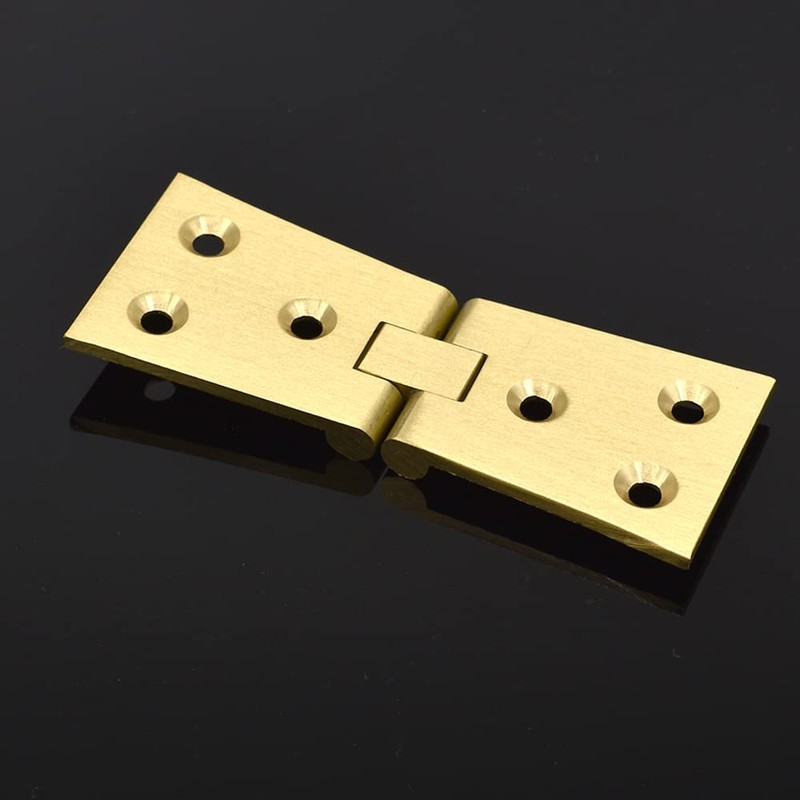 2Pcs Brass Butler Tray Hinge 180 Degree for Butler Folding