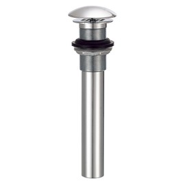 Gerber 1-1/4 in. Grid Bathroom Sink Drain Without Overflow, Chrome