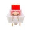 OUTEMU Red Switches,3 Pin Linear/RGB/Dustproof Switches for Mechanical Keyboard -