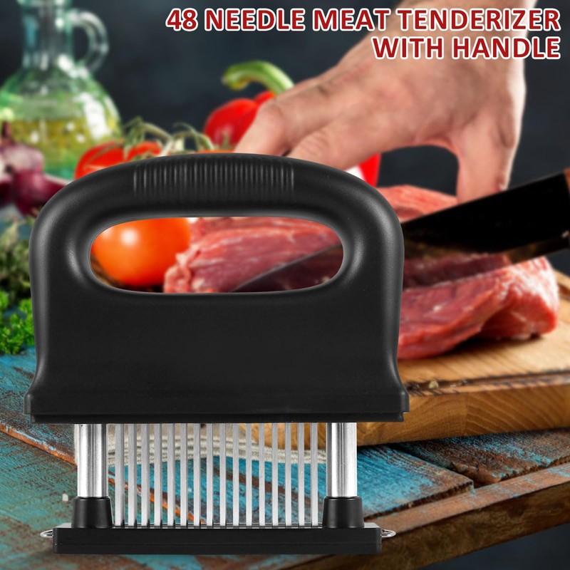 Eummy Meat Tenderizer with 48 Stainless Steel Ultra Sharp Needle