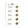 RYELDOM 6MB Nozzle Series for Gas Cookers with Methane Gas