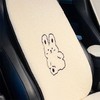 Car Back Support Cute Cartoon Style Skin Friendly Berber Fleece