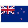 New Zealand Flag 5 x 3 FT - 100% Polyester