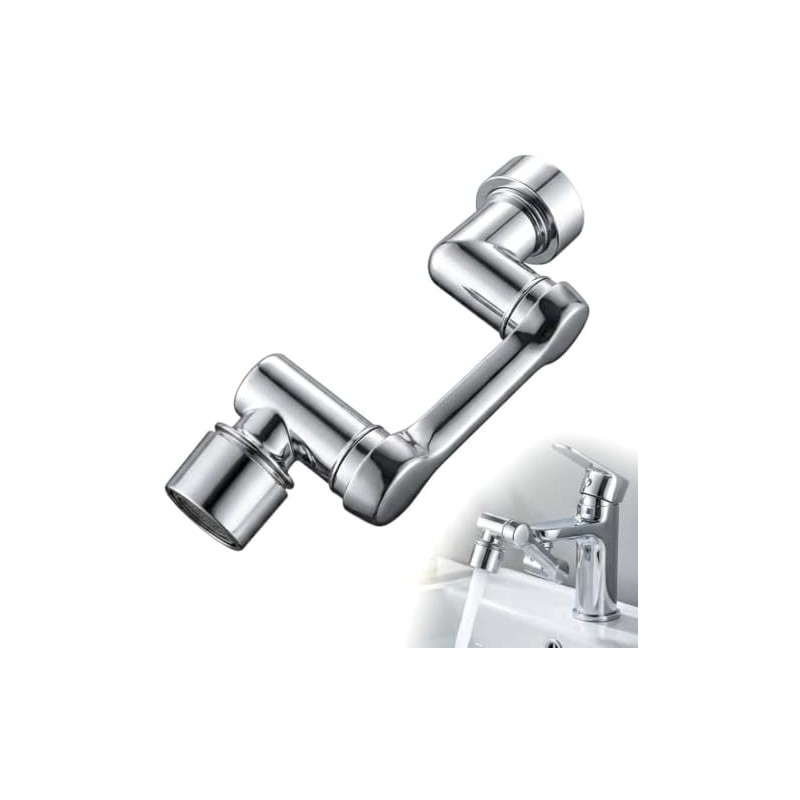 Aireador Extensor de Grifo Giratorio de 1080, Universal Extension de