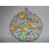 Pot Holders Heat Resistant Easter Bunnies Colorful Easter Eggs Potholders