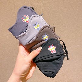 Kids' Superhero Winter Mask for Boys (Ages 3-12) - Warm, Adjustable Cotton (Autumn/Winter) Free Size/Light Gray Sero 3ea