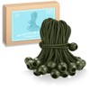 Ball Stop Bungee Cord with Balls, Shock Cord, 20 Piece