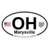 US Decal, Inc. Marysville, Ohio Oval Sticker