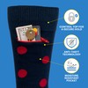 Pocket Socks Novelty Dress Socks for Men & Women -