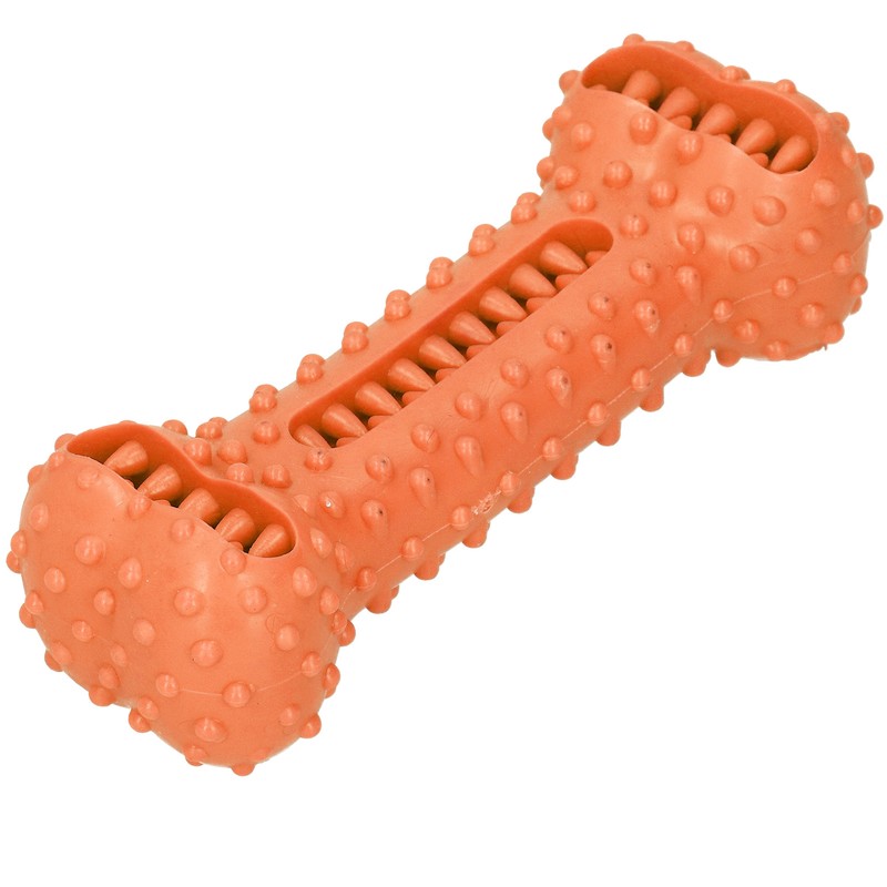 TPR Dog Teeth Cleaning Chew Toy Food Dispenser Brushing Stick