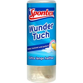 Spontex Miracle Cloth, High Water and Dirt Absorption, Ideal for Car Paint, Glass and Tiles, Cleans Streak and Lint Free, Pack of 1