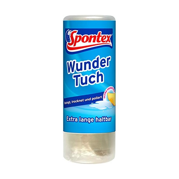 Spontex Miracle Cloth, High Water and Dirt Absorption, Ideal for