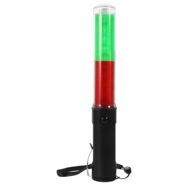 GARVALON Luminous Stick for Concerts, Luminous, Reusable Cheer Stick with LED Warning Light and Hook, Portable for Parties and Evacuations, High Brightness, Stable and Durable