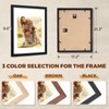 ABSWHLM 16x20 Oak Picture Frame with Mat for 11x14, Solid