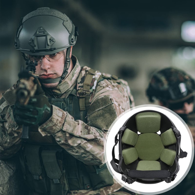 Universal Airsoft Helmet Padding,Helmet Replacement Foam Padding Kits Set,Helmet Pads