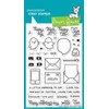 Lawn Fawn Love Letters Clear Stamps