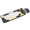 Keyboard and Mouse Combo 84 Keys QWERTY Layout USB Receiver