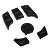 6pcs Multimedia Control Button Multifunction Piano Black Plug and Play
