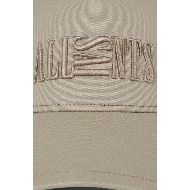 AllSaints Men's Oppose Baseball Cap, Hat with Adjustable Strap, PIER