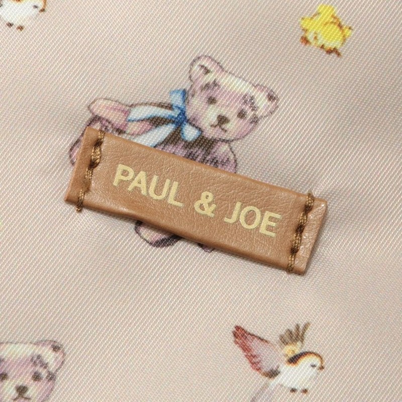 Paul & Joe Breaktime Marks Bear Latte PAJB-TB07-BE Lunch Tote