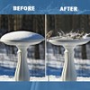 Bird Bath Heater for Outdoors in Winter Birdbaths Deicer with