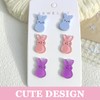 VONJUMA 6 Pairs of Earrings Children's Girls Easter Earrings Hypoallergenic