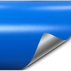 VViViD VViViD+ Premium Vinyl Wrap Film (10ft x 5ft, Matte Smurf Blue)